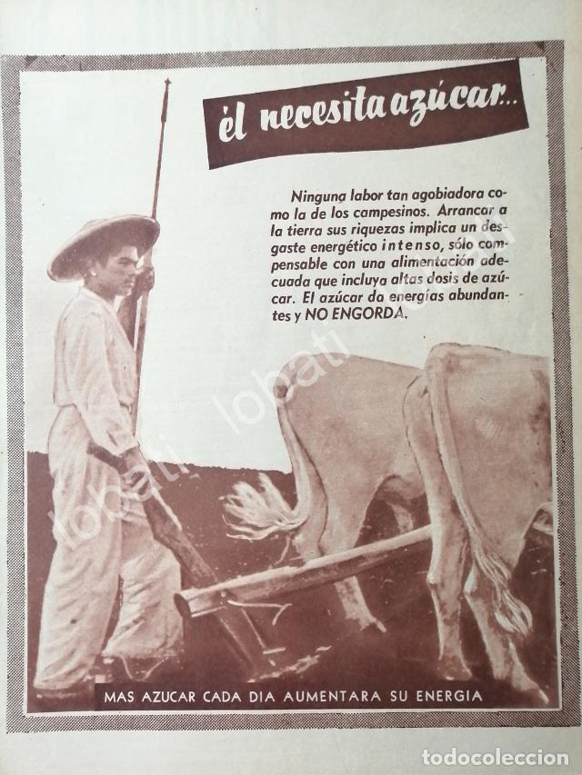 Collectionnisme d'affiches: CARTEL ANTIGUO ORIGINAL DE CAMPA&Ntilde;A NACIONAL DE CONSUMO DE AZUCAR 1955 / 388