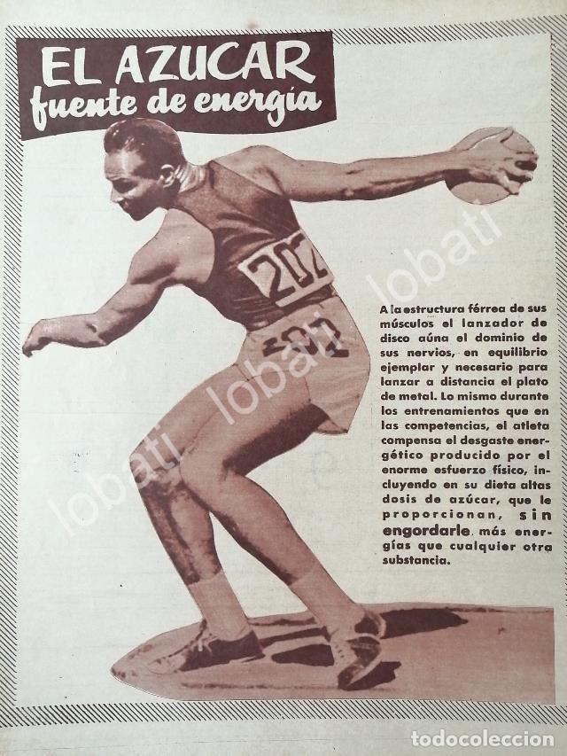 Collectionnisme d'affiches: CARTEL ANTIGUO ORIGINAL DE CAMPA&Ntilde;A NACIONAL DE CONSUMO DE AZUCAR 1955 / 392