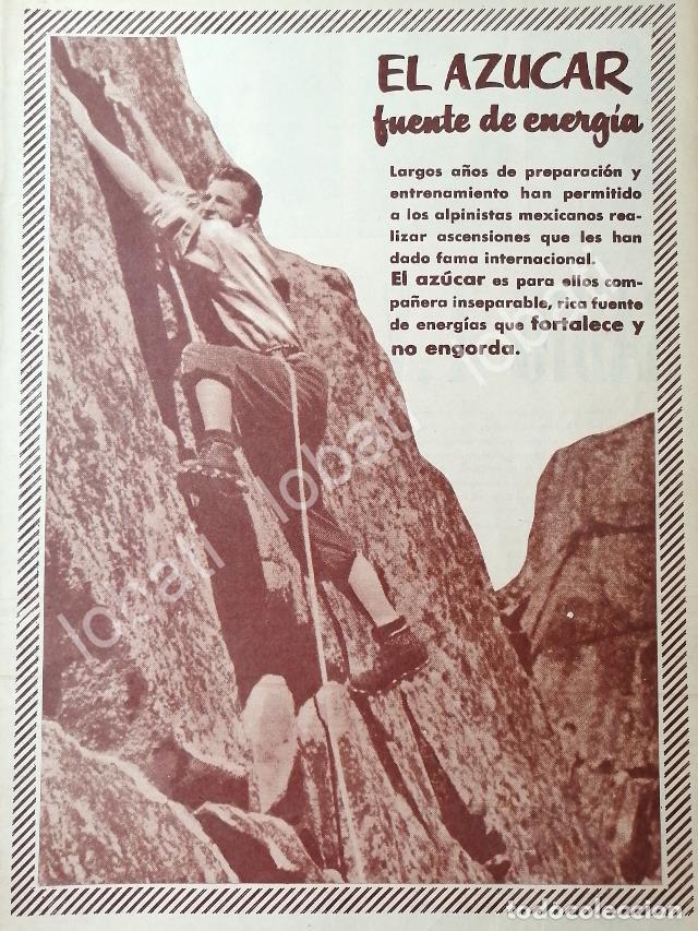 Collectionnisme d'affiches: CARTEL ANTIGUO ORIGINAL DE CAMPA&Ntilde;A NACIONAL DE CONSUMO DE AZUCAR 1955 / 398
