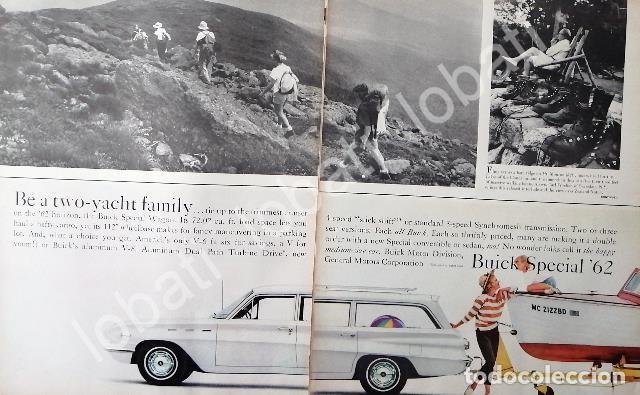 Collectionnisme d'affiches: CARTEL ANTIGUO ORIGINAL DE AUTOS BUICK SPECIAL WAGON 1962 /190