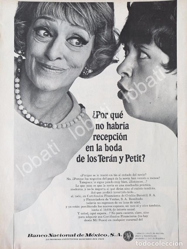 Collectionnisme d'affiches: CARTEL ANTIGUO ORIGINAL DE BANCO BANAMEX 1967 /159