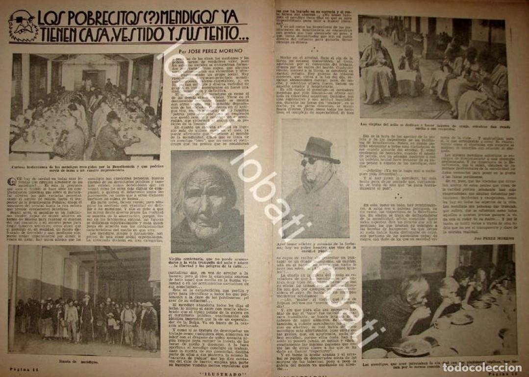 Sammeln von Plakaten: CARTEL ANTIGUO ORIGINAL DE LA NUEVA CASA DE BENEFICIENCIA PUBLICA 1934 CON NOTAS MUY DESPECTIVAS