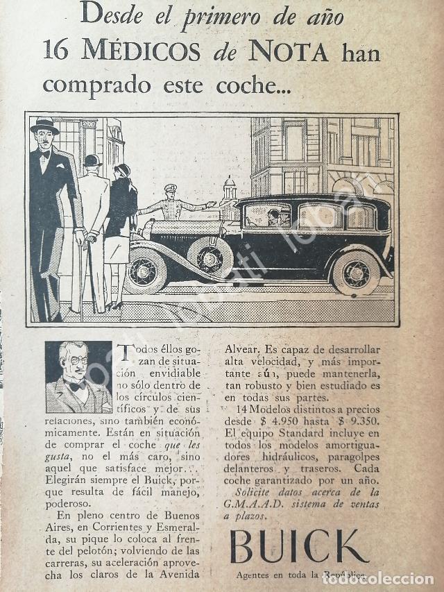 Sammeln von Plakaten: CARTEL ANTIGUO ORIGINAL DE AUTOS BUICK SEDAN 1929 /597