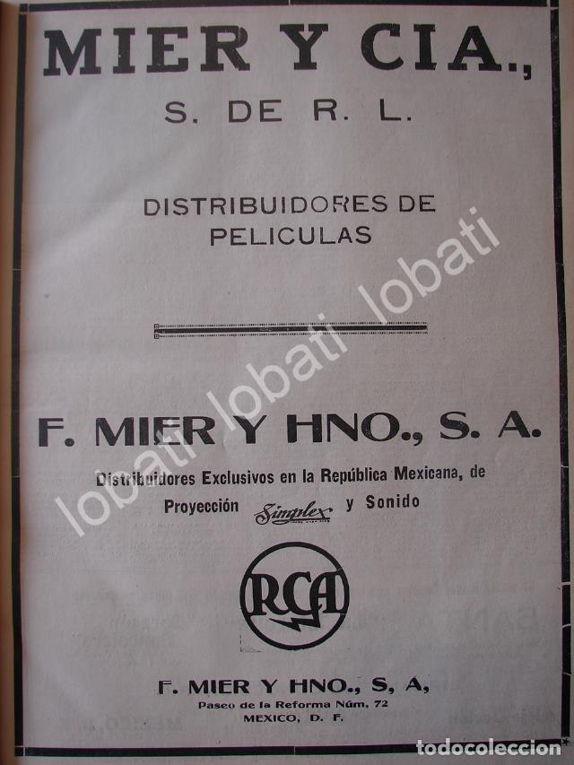 Sammeln von Plakaten: CARTEL ANTIGUO ORIGINAL DE PUBLICIDAD VINTAGE PRODUCCIONES MIER Y CIA 1941