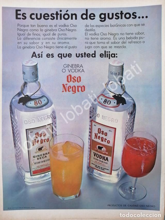 Collezionismo di affissi: CARTEL ANTIGUO ORIGINAL DE GINEBRA OSO NEGRO 1964 /V322
