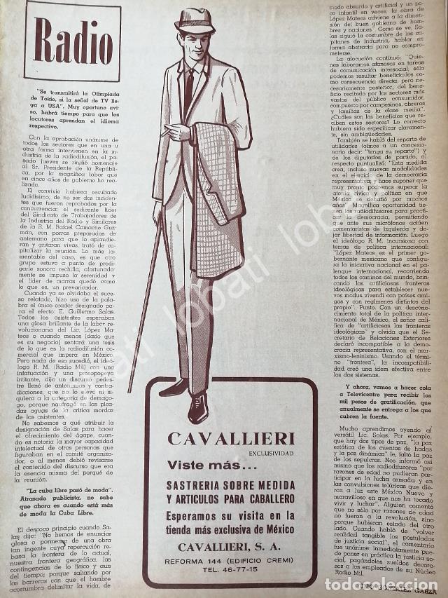 Sammeln von Plakaten: CARTEL ANTIGUO ORIGINAL DE SASTRERIA CAVALLIERI S.A 1970 /564