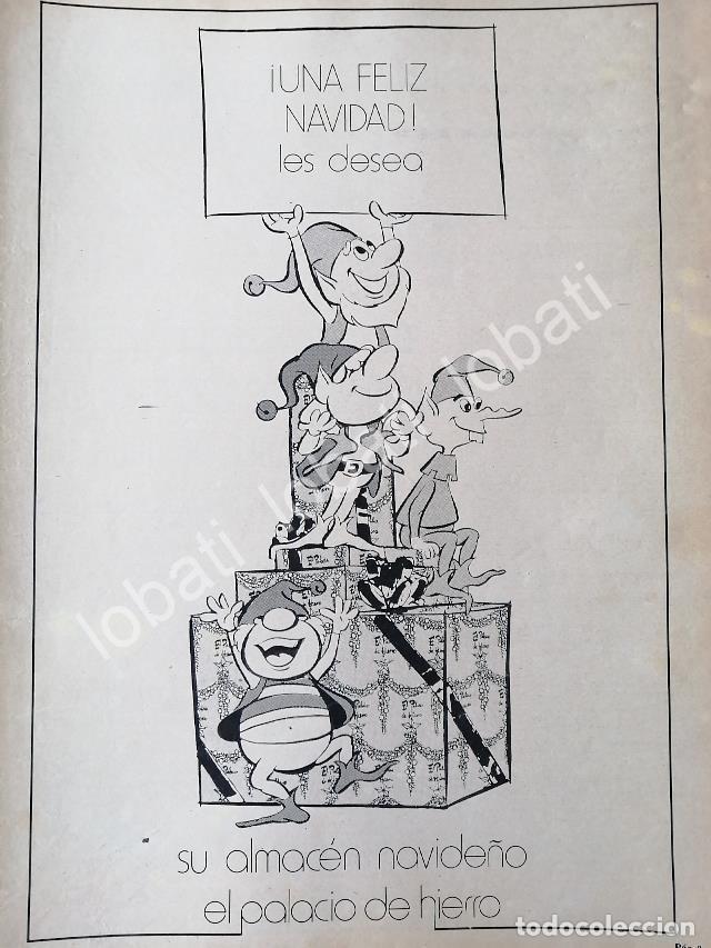 Sammeln von Plakaten: CARTEL ANTIGUO ORIGINAL DE TIENDA EL PALACIO DE HIERRO 1970s /571