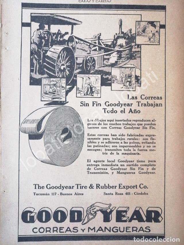 Sammeln von Plakaten: CARTEL ANTIGUO ORIGINAL DE LLANTAS GOODYEAR 1926 /10