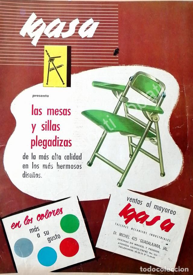 Sammeln von Plakaten: CARTEL ANTIGUO ORIGINAL DE MUEBLES PARA OFICINA IGA S.A 1960s /572