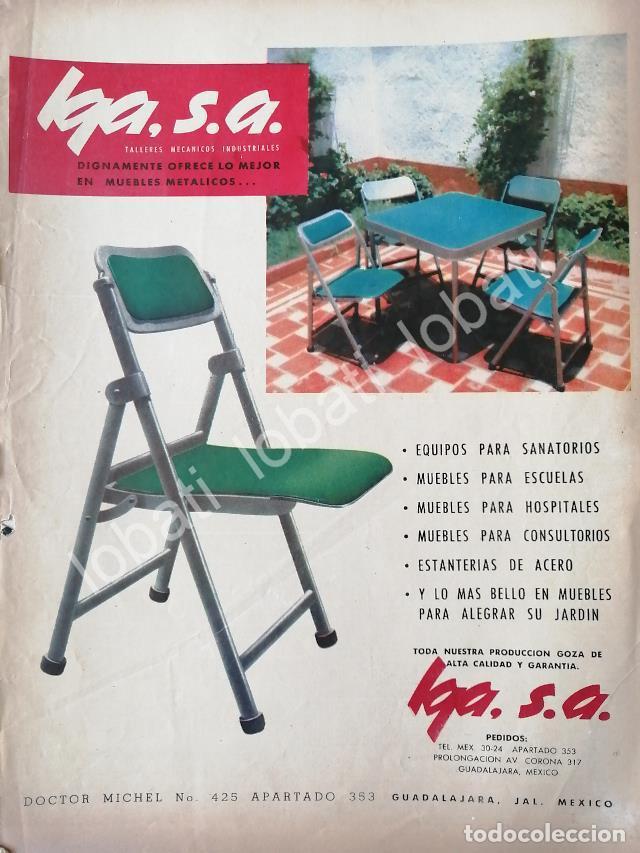 Sammeln von Plakaten: CARTEL ANTIGUO ORIGINAL DE MUEBLES PARA OFICINA IGA S.A 1960s /571