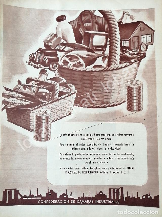 Sammeln von Plakaten: CARTEL ANTIGUO ORIGINAL DE CONFEDERACION DE CAMARAS INDUSTRIALES 1956 /594