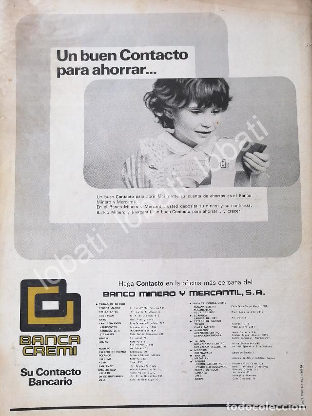 Sammeln von Plakaten: CARTEL ANTIGUO ORIGINAL DE BANCO. BANCA CREMI S.A 1978 /198
