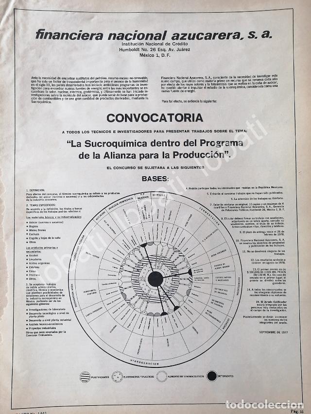 Sammeln von Plakaten: CARTEL ANTIGUO ORIGINAL DE CONVOCATORIA DEL BANCO FINANCIERA NACIONAL AZUCARERA 1977 /207