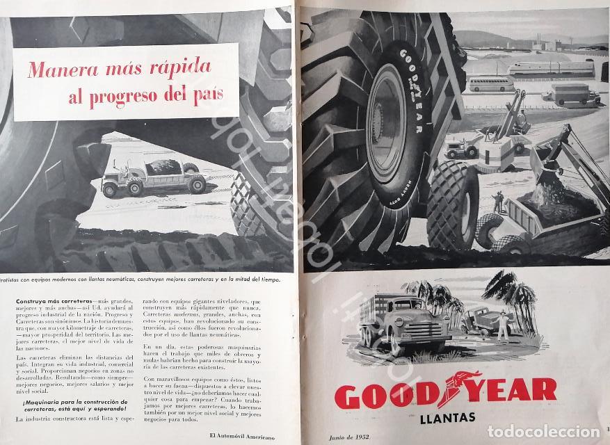 Collezionismo di affissi: CARTEL ANTIGUO ORIGINAL DE LLANTAS GOODYEAR 1952 /130