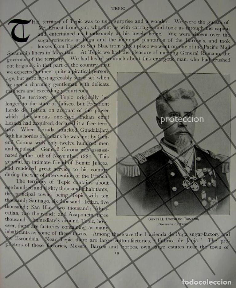 Sammeln von Plakaten: CARTEL ANTIGUO ORIGINAL DE DAMAS DE LA ALTA SOCIEDAD FOTO DE JOSE MARIA LUPERCIO 1897/ASM