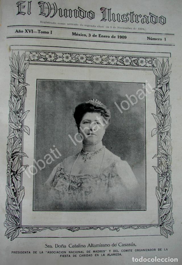 Sammeln von Plakaten: PORTADA ANTIGUA ORIGINAL 1909 CATALINA ALTAMIRANO PERES DE CASASUS / ASM