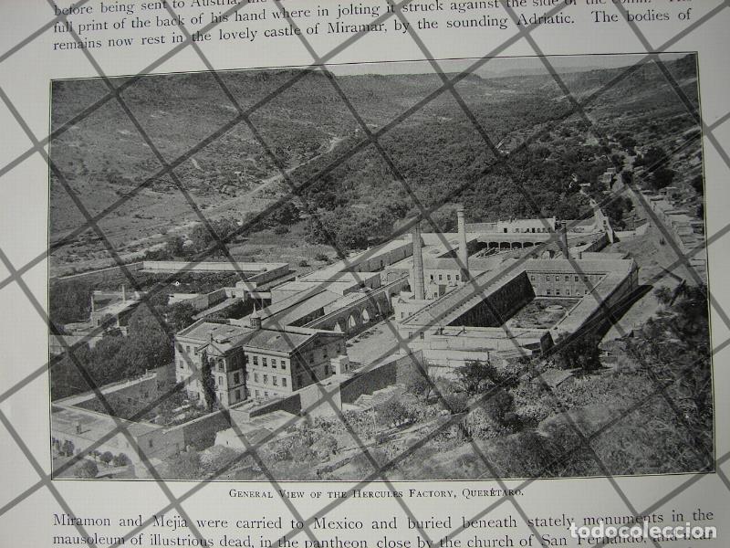 Collectionnisme d'affiches: CARTEL ANTIGUO ORIGINAL DE EL INCENDIO EN LA CAMARA DE DIPUTADOS DE 1909 / PLT