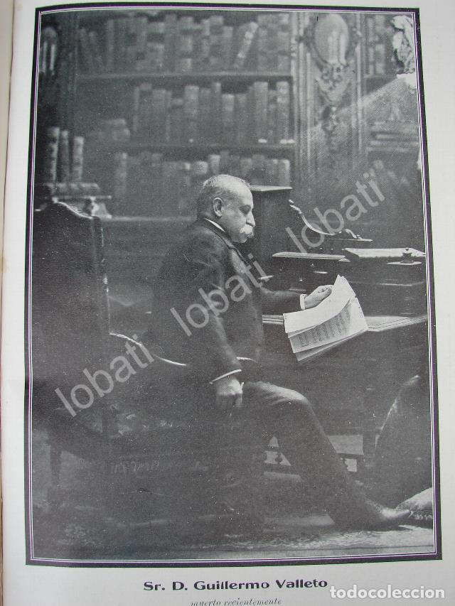 Collectionnisme d'affiches: CARTEL ANTIGUO ORIGINAL DE MUERE EL FOTOGRAFO GUILLERMO VALLETO 1909