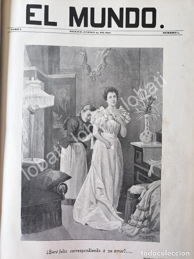 Collectionnisme d'affiches: PORTADA ANTIGUA ORIGINAL 1898 SERE FELIZ POR: JOSE MARIA VILLASANA