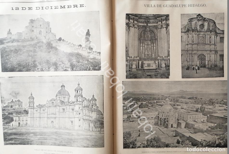 Sammeln von Plakaten: CARTEL ANTIGUO ORIGINAL DE LA VILLA DE GUADALUPE HIDALGO DIC. 1894 /RLG