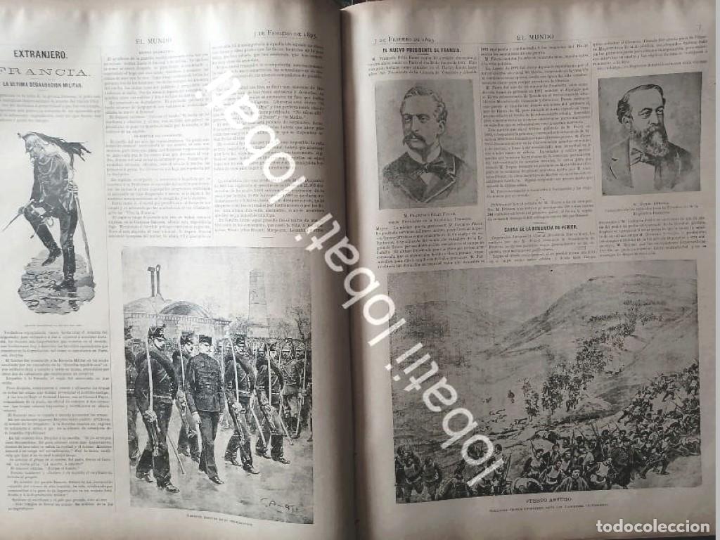 Sammeln von Plakaten: CARTEL ANTIGUO ORIGINAL DE EL CASO DREYFUS 1895 (ALFRED DREYFUS) DEGRADACION Y PRISION / MLT