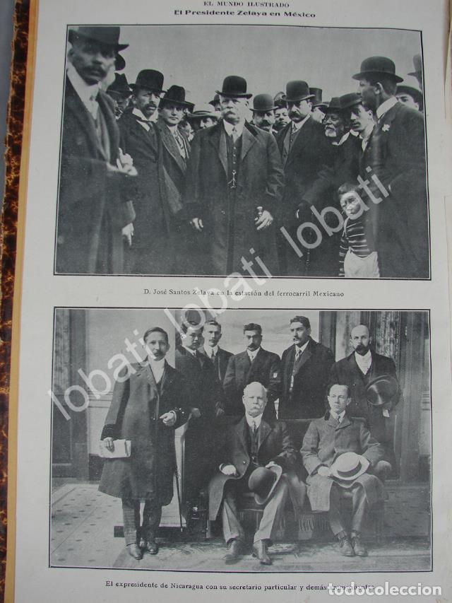 Sammeln von Plakaten: CARTEL ANTIGUO ORIGINAL DE JOSE SANTOS ZELAYA EN MEXICO 1910 / PLT