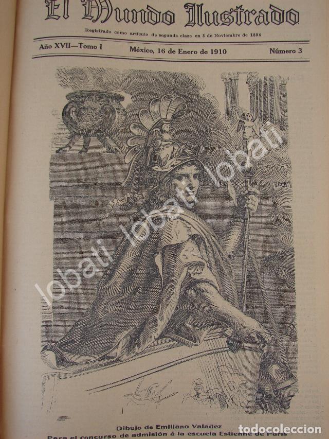 Collectionnisme d'affiches: PORTADA ANTIGUA ORIGINAL DE EMILIANO VALADEZ 1910 /ARTE