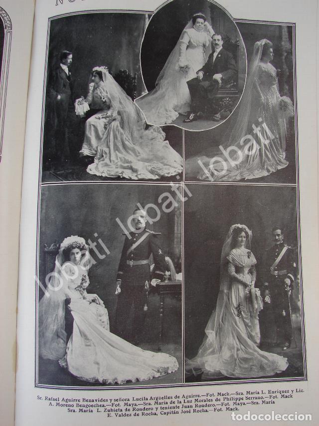 Collectionnisme d'affiches: CARTEL ANTIGUO ORIGINAL DE BODA DE RAFAEL AGUIRRE BENAVIDES 1910 Y OTROS / ASM