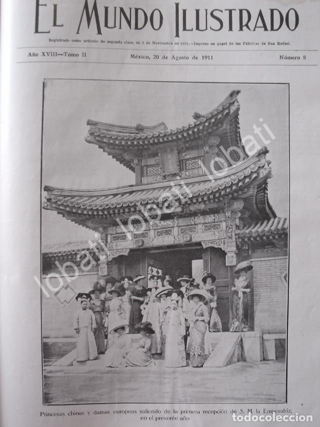 Collectionnisme d'affiches: PORTADA ANTIGUA ORIGINAL 1911 EL PALACIO CHINO (CHINA)