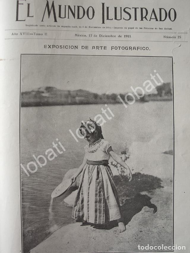 Collectionnisme d'affiches: PORTADA ANTIGUA ORIGINAL 1911 FOTOGRAFIA DE GERONIMO HERNANDEZ
