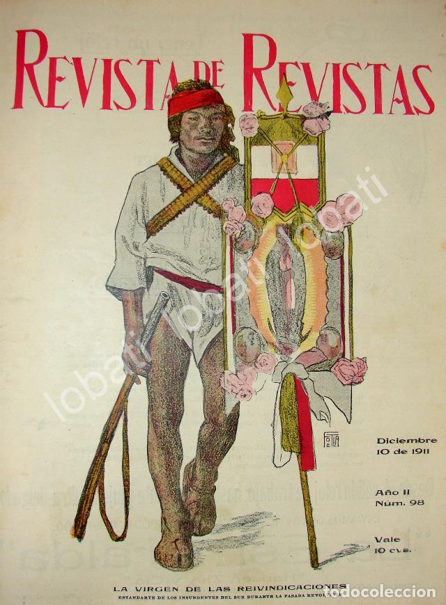 Collectionnisme d'affiches: PORTADA ANTIGUA ORIGINAL 1911 INDIGENA LEVANTADO EN ARMAS /RVM