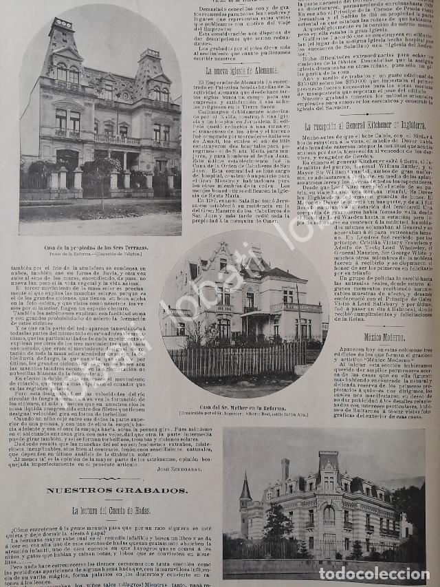 Sammeln von Plakaten: CARTEL ANTIGUO ORIGINAL DE CASAS DEL CENTRO D.F. FAMILIA TERRAZAS, DUBLAN , MELBER ETC 1898 LDM ASM