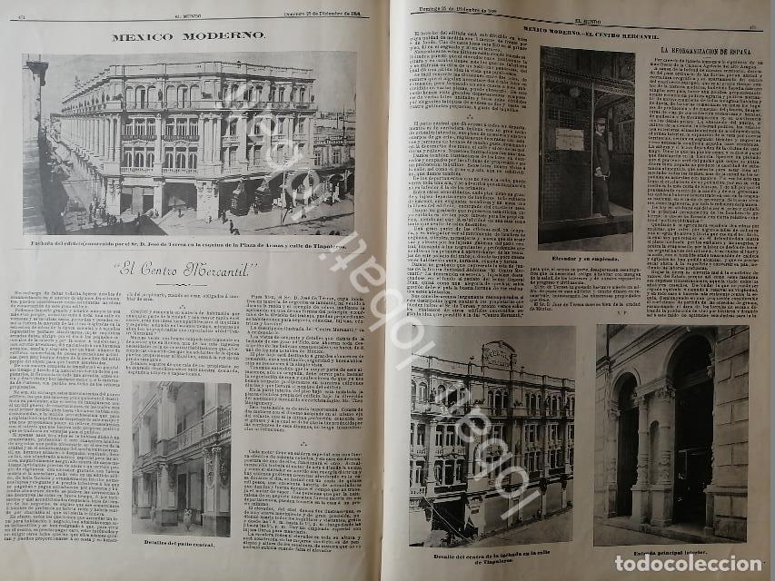 Sammeln von Plakaten: CARTEL ANTIGUO ORIGINAL DE ALMACENES TIENDA EL CENTRO MERCANTIL 1898 DE JOSE DE TERESA MIRANDA /ASM