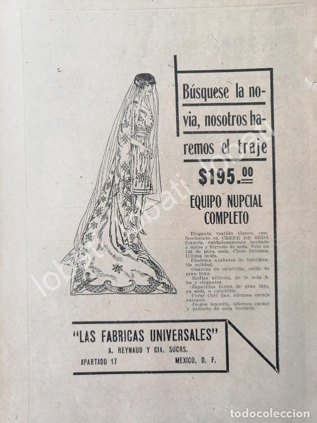 Coleccionismo de carteles: CARTEL ANTIGUO ORIGINAL DE TIENDAS LA FABRICAS UNIVERSALES, MODAS 1920 /217