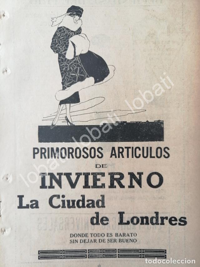 Coleccionismo de carteles: CARTEL ANTIGUO ORIGINAL DE TIENDAS LA CIDUAD DE LONDRES, 1920 /222