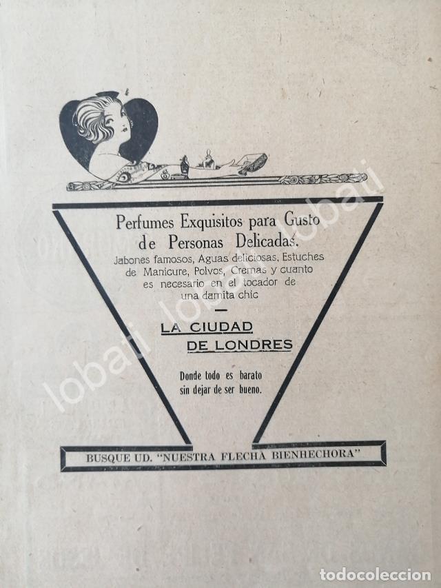 Coleccionismo de carteles: CARTEL ANTIGUO ORIGINAL DE AFICHE ART NOUVEAU TIENDAS LA CIUDAD DE LONDRES, 1920 /227