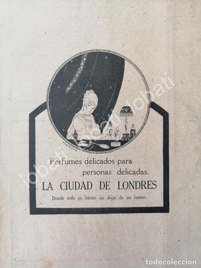 Coleccionismo de carteles: CARTEL ANTIGUO ORIGINAL DE AFICHE ART NOUVEAU TIENDAS LA CIUDAD DE LONDRES, 1920 /228