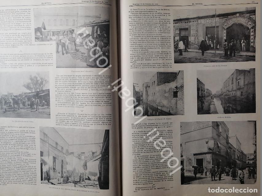 Coleccionismo de carteles: CARTEL ANTIGUO ORIGINAL DE LOS BARRIOS POPULARES DEL D.F 1899 / LDM ( LUNARES )