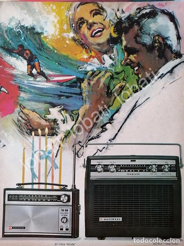 Sammeln von Plakaten: CARTEL ANTIGUO ORIGINAL DE DE RADIOS NATIONAL TOKA TODO 1968 /306