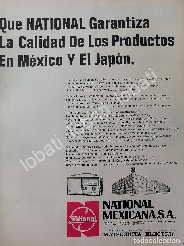 Collectionnisme d'affiches: CARTEL ANTIGUO ORIGINAL DE MATSUSHITA ELECTRIC- NATIONAL 1960 /671