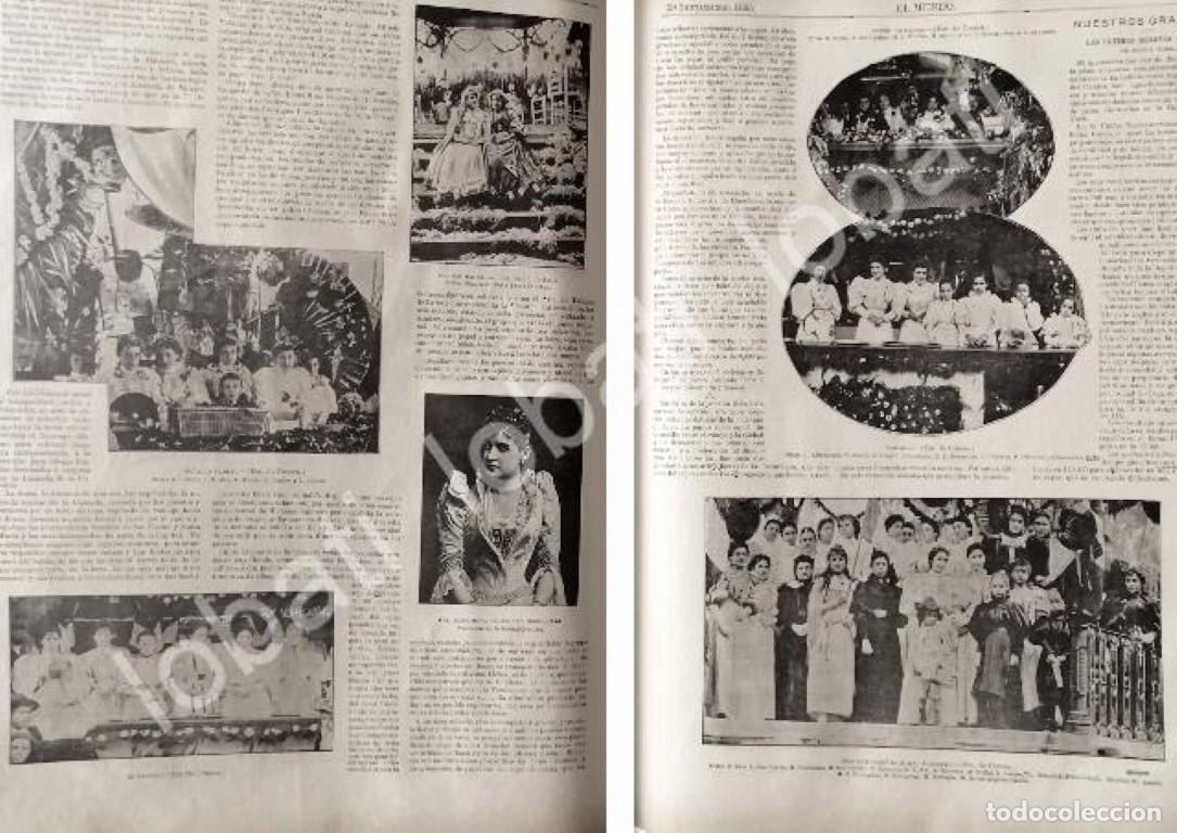 Collectionnisme d'affiches: CARTEL ANTIGUO ORIGINAL DE FIESTAS & KERMESSE EN SANTA MARIA DE LA RIBERA D.F, 1895 / LDM