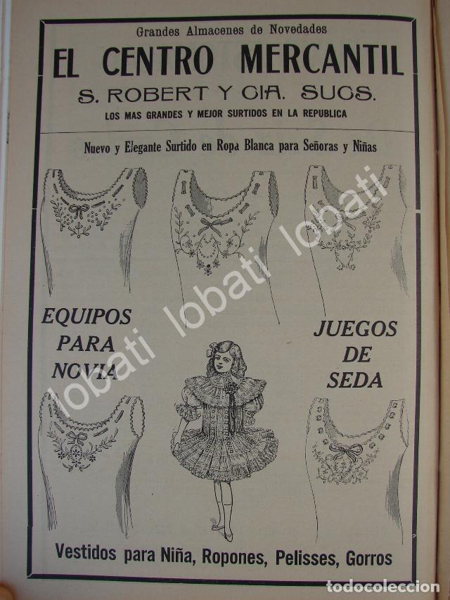 Collectionnisme d'affiches: CARTEL ANTIGUO ORIGINAL DE TIENDAS EL CENTRO MERCANTIL 1910 /709