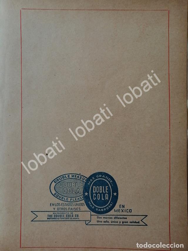 Collectionnisme d'affiches: CARTEL ANTIGUO ORIGINAL DE REFRESCOS DOBLE COLA 1966. MONTERREY /221