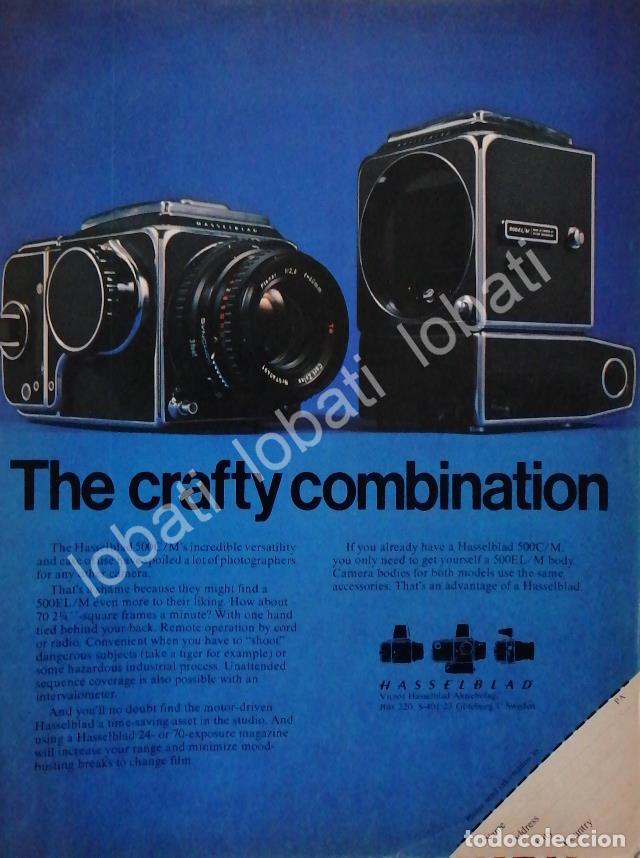 Collectionnisme d'affiches: CARTEL ANTIGUO ORIGINAL DE AFICHE DE CAMARAS HASSELBLAD 1969 /410 RARO