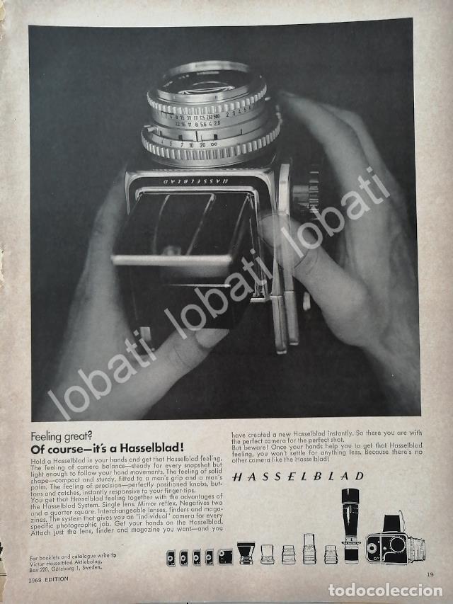 Collectionnisme d'affiches: CARTEL ANTIGUO ORIGINAL DE CAMARAS HASSELBLAD 1969 /426
