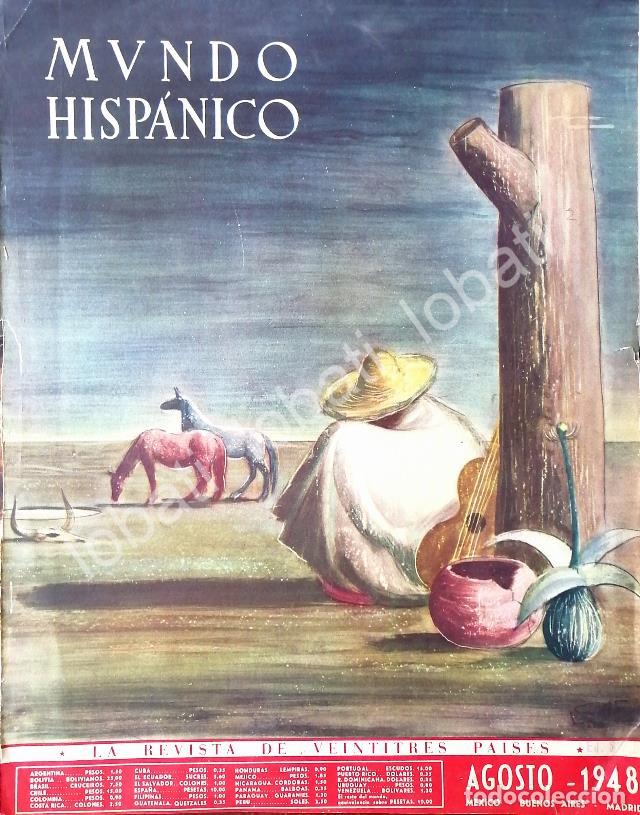 Collectionnisme d'affiches: PORTADA ANTIGUA ORIGINAL ARTISTICA ESTEREOTIPO LATINOAMERICANO 1948