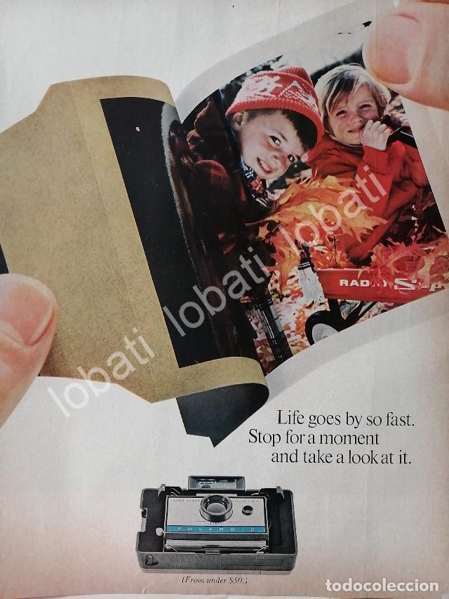 Collectionnisme d'affiches: CARTEL ANTIGUO ORIGINAL DE CAMARAS POLAROID 210 1970s /579