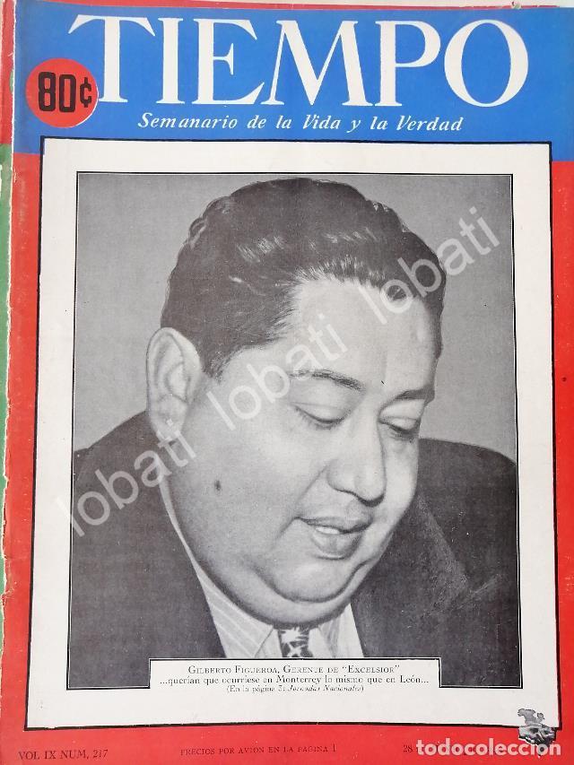 Collectionnisme d'affiches: PORTADA ANTIGUA ORIGINAL CON GILBERTO FIGUEROA ( EXCELSIOR ) 1946 /EPS