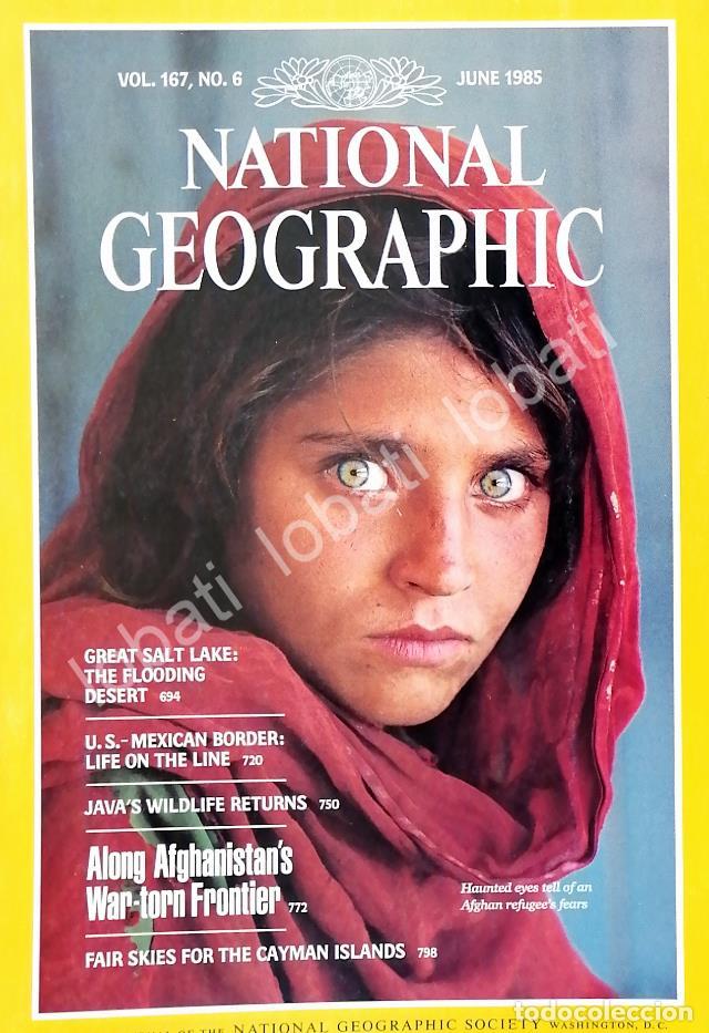 Collectionnisme d'affiches: CARTEL ANTIGUO ORIGINAL DE ICONICA PORTADA ANTIGUA NATIONAL GEOGRAPHIC 1985