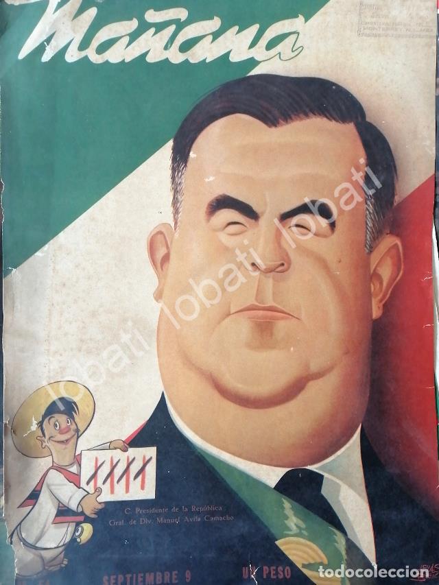 Sammeln von Plakaten: PORTADA ANTIGUA ORIGINAL 1944 POR ARIAS BERNAL. PDTE. MANUEL AVILA CAMACHO / PLT
